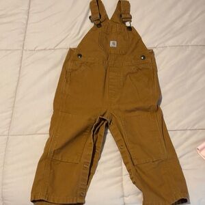 Carhartt Kids Tan Overalls